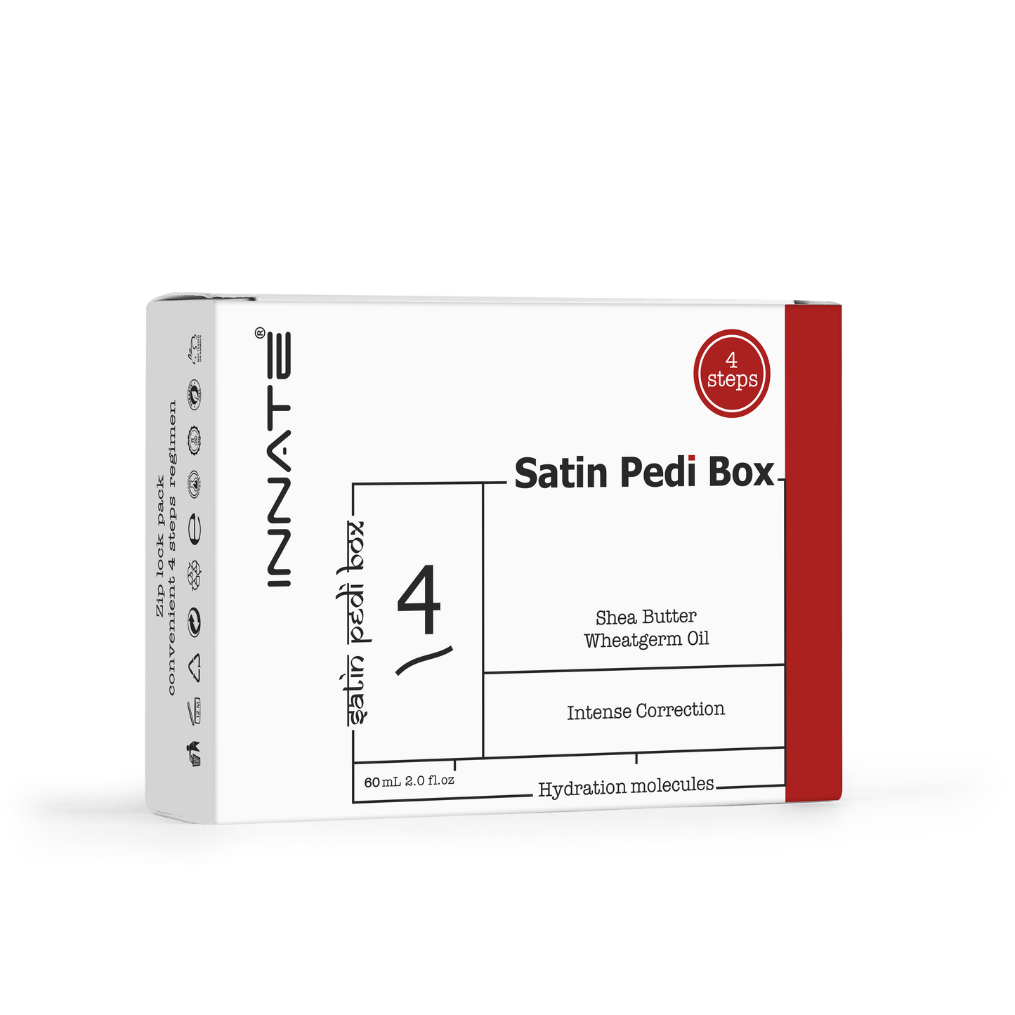 Satin Pedi Box Manicure Pedicure Kit (Pack of 5)