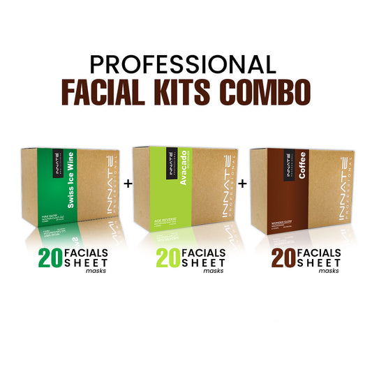 Professional Facial Kits Combo (D) - Pack of 3